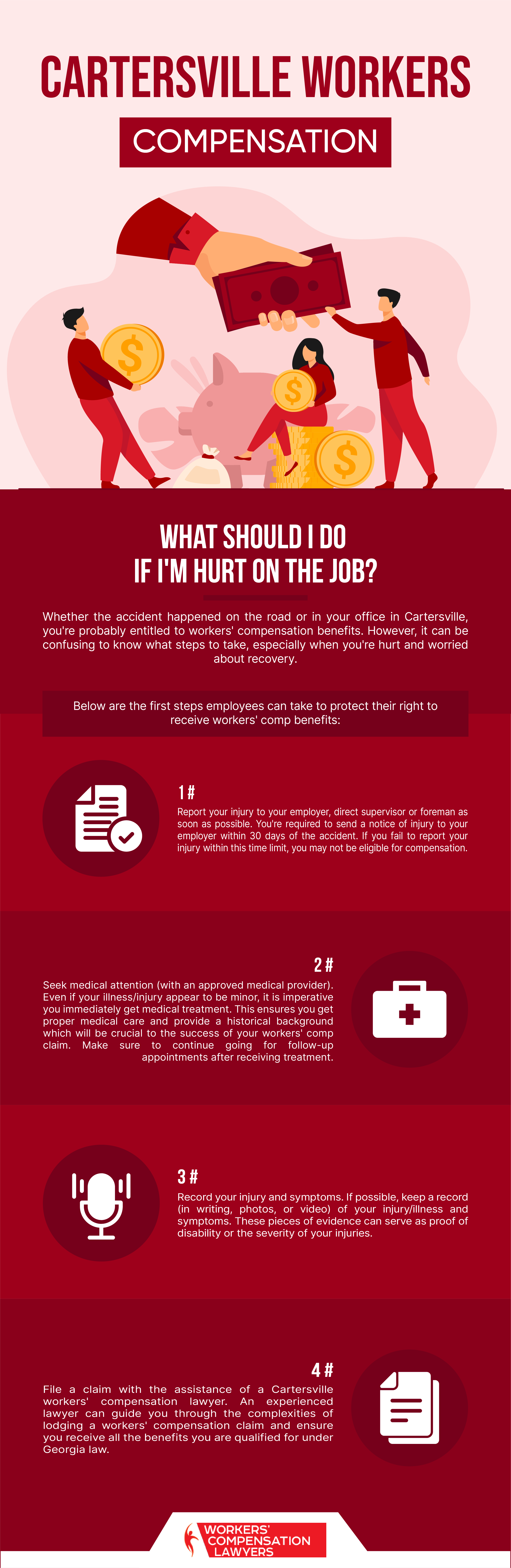 Cartersville Workers Compensation Infographic