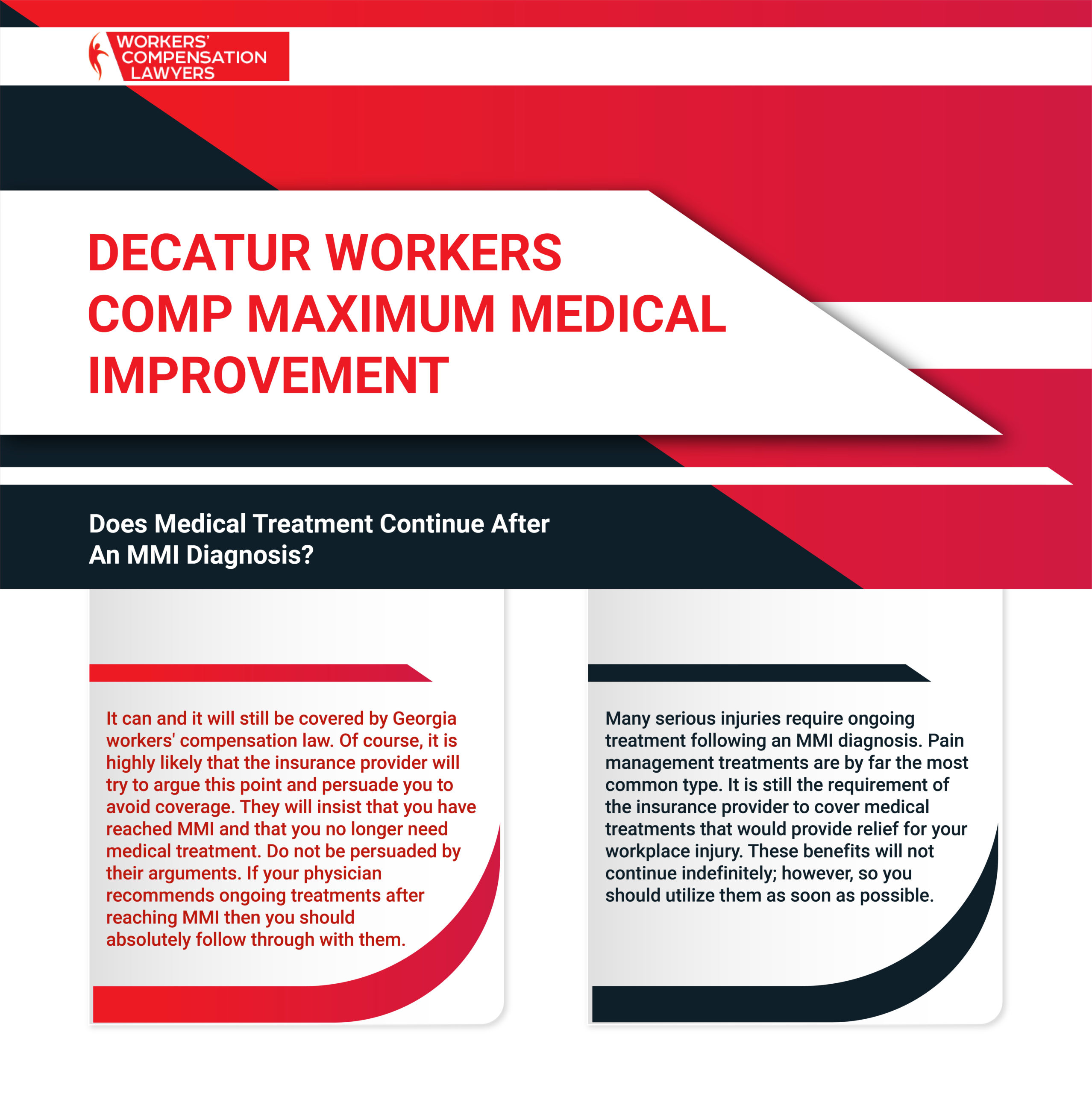 Decatur Workers Compensation Maximum Medical Improvement Infographic