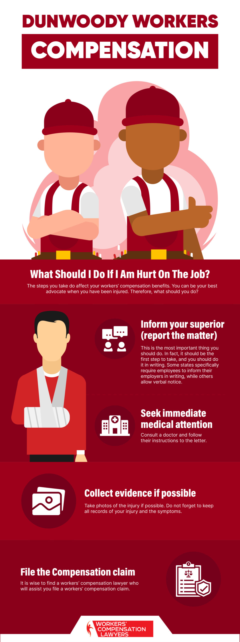 Dunwoody Workers Compensation Infographic