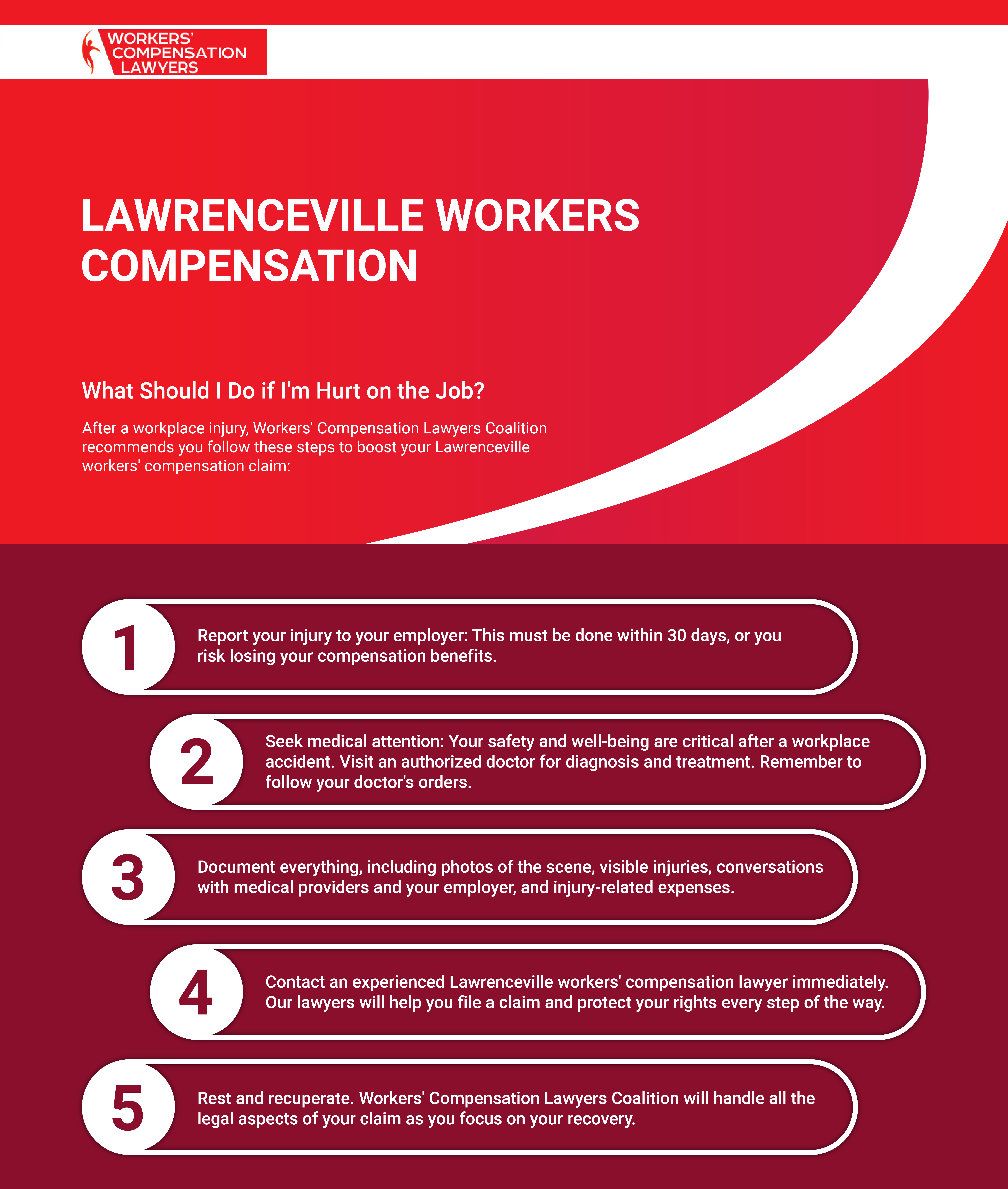 Lawrenceville Workers Compensation Infographic