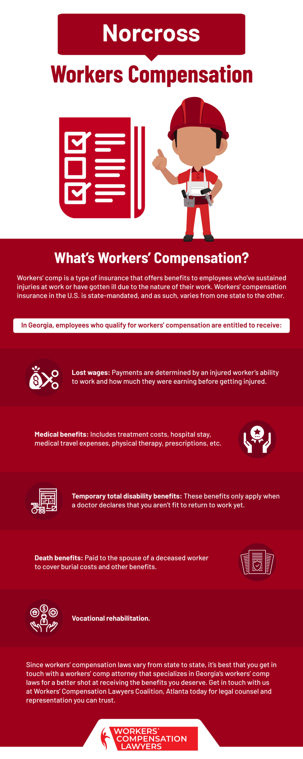 Norcross Workers Compensation Infographic